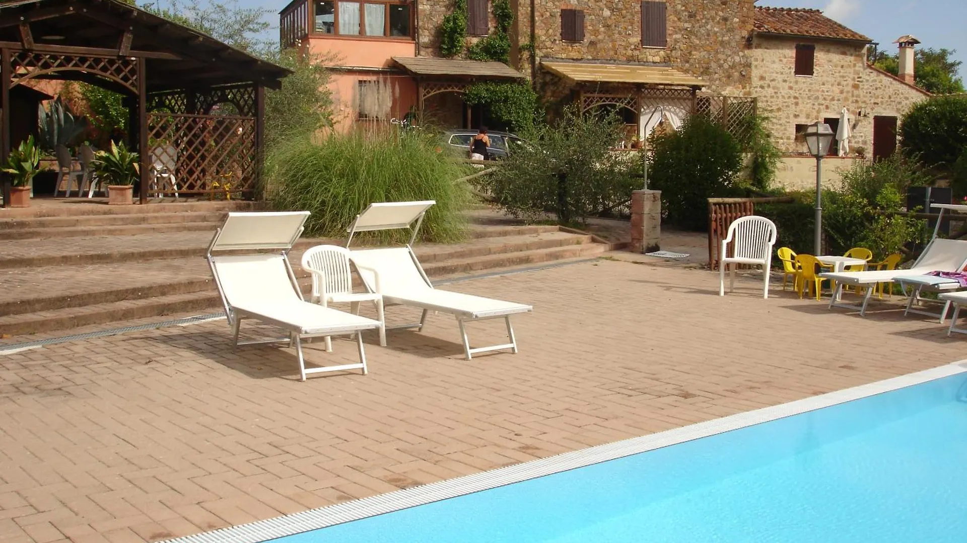 Ground Floor Apartment With Pool View Gazebo Pievescola 0*,  Italie